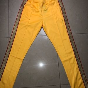 Serende yellow track pants size XL